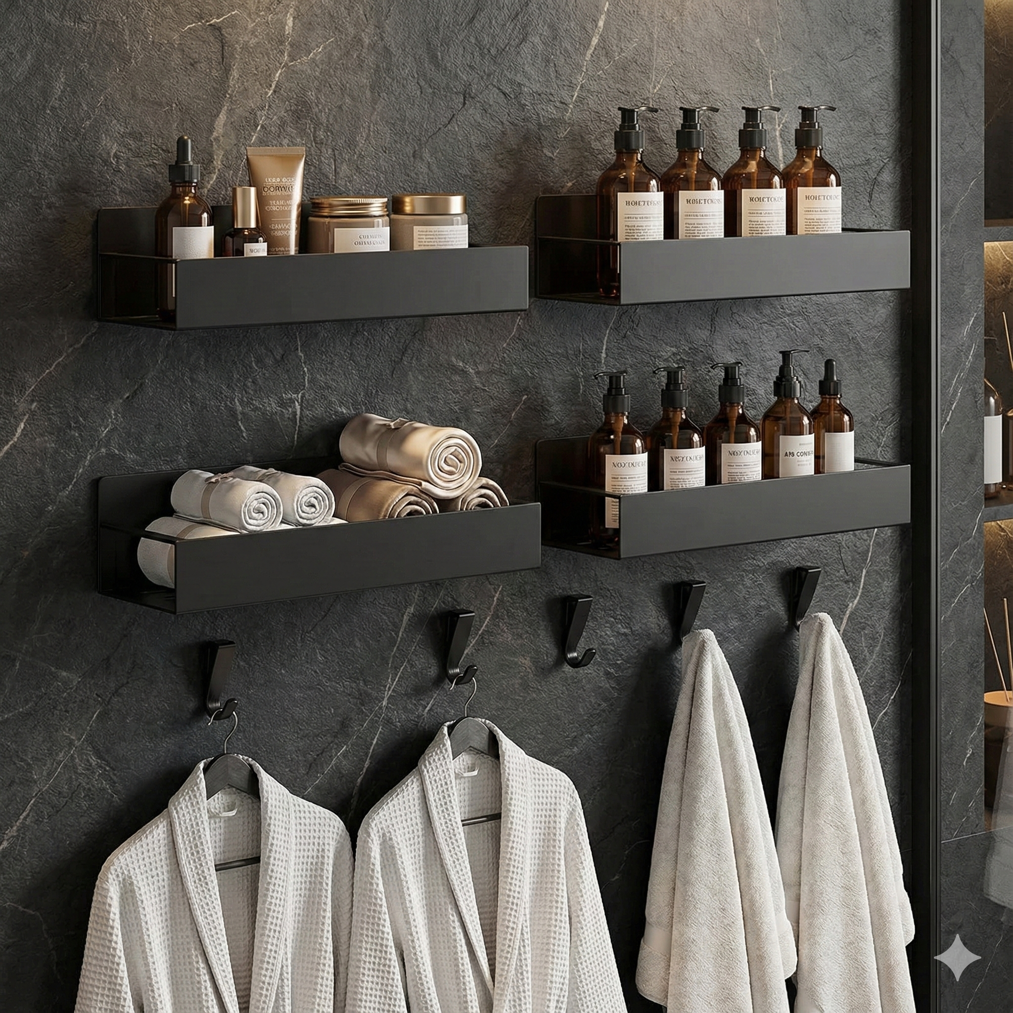 SnapNest® Magnetic Kitchen Organizer (4-Piece Set)